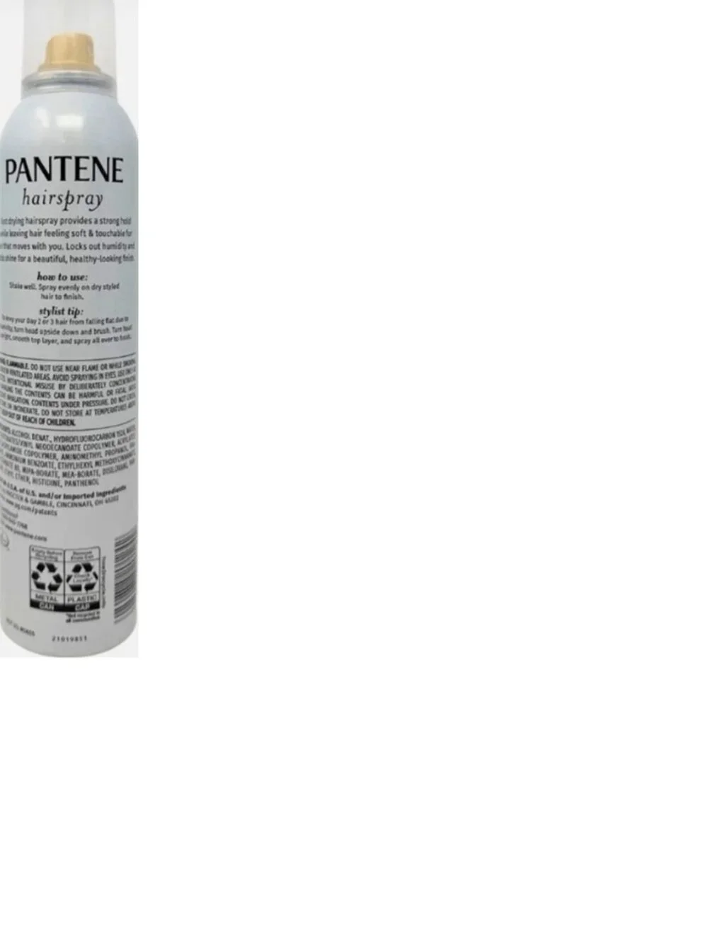 N/A cans pantene